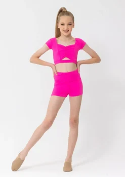 Best Studio 7 Bobby Crop Top | Hot Pink