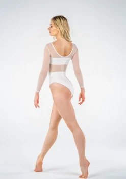 Clearance Studio 7 Cleo Leotard | White
