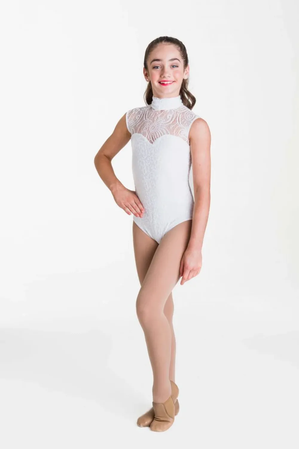 Clearance Studio 7 Deco Lace Leotard | Child