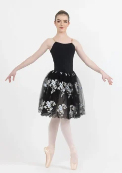 Clearance Studio 7 Floral Romance Tutu | Black