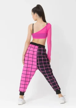 Best Studio 7 Geo Print Harem Pants | Hot Pink