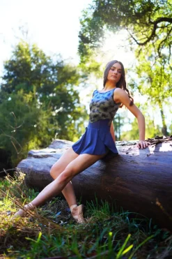 Best Studio 7 Hazel Skirt | Paris Blue