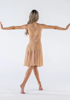New Studio 7 Mesh Performance Dress | Cashew