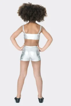 New Studio 7 Metallic Crop Top | Child