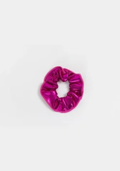 Fashion Studio 7 Nylon Metallic Scrunchie
