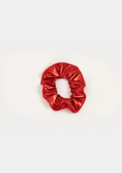 Fashion Studio 7 Nylon Metallic Scrunchie