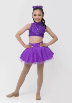Best Studio 7 Skater Skirt | Purple