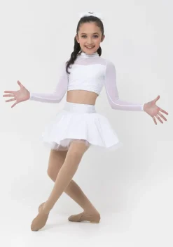 Sale Studio 7 Skater Skirt | White