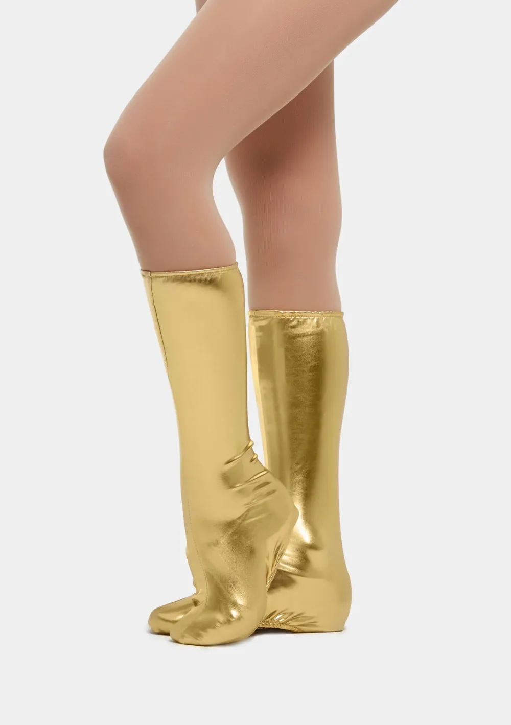 Fashion Studio 7 Spats | Metallic Gold