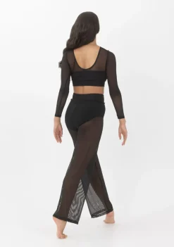 New Studio 7 Tyler Long Sleeve Crop | Black