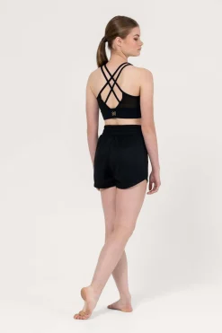 Outlet Uactiv Lillian Crop Top | Black