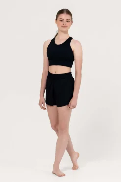 Outlet Uactiv Lillian Crop Top | Black